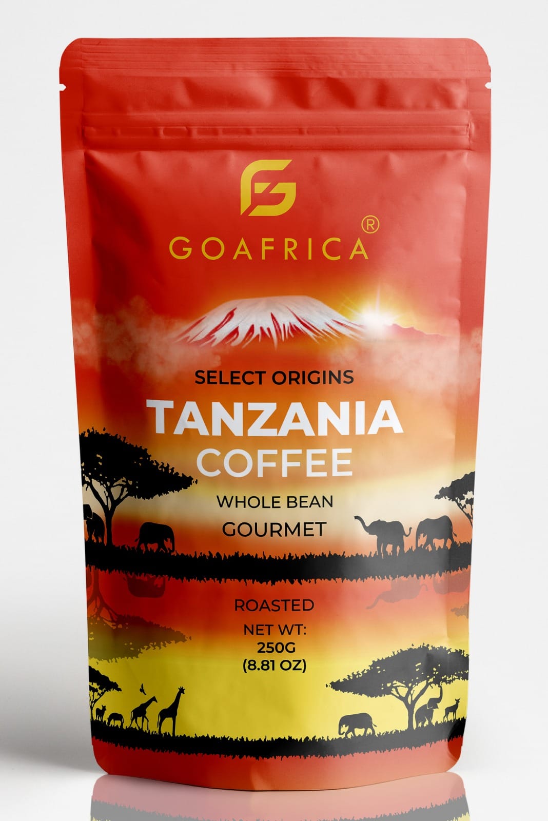 GAG tanzina bags 1 Go Africa® Coffee Whole Bean- Select Origins Tanzania - Image 1