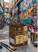 Go Africa® Gold Instant Coffee (3-1) sachets, 14 count - Image 3