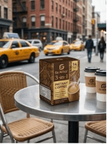 Go Africa® Gold Instant Coffee (3-1) sachets, 14 count - Image 9