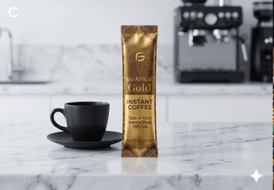 Go Africa® Gold Instant Coffee Sachets (14-Count Carton) – 100% Pure & 3-in-1 Blends - Image 33