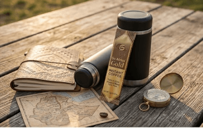 Go Africa® Gold Instant Coffee single sachet  (2g / 0.07 oz) - Image 4