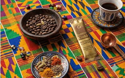 Go Africa® Gold Instant Coffee single sachet  (2g / 0.07 oz) - Image 3